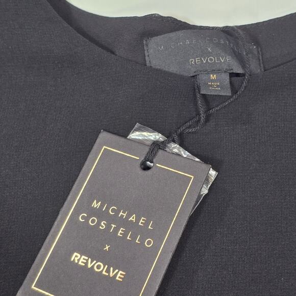 Michael Costello x REVOLVE Lexa Dress in Black Medium - Picture 6 of 13